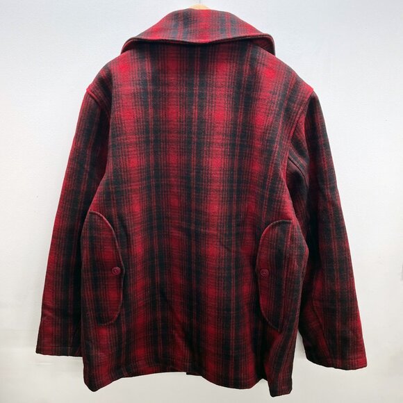 **RARE** Woolrich Classic Hunt Coat | Buffalo Check | Size L - Picture 5 of 11
